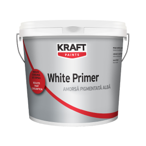 Amorsă pigmentată albă pe bază de rășini acrilice modificate - KRAFT White Primer